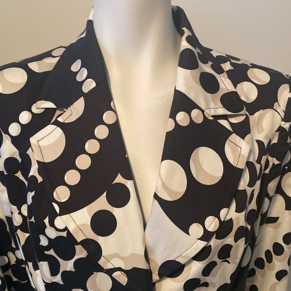 le Chateau Long Jacket Exc Cond  Size S Cotton 97%  Spandex 3% - Picture 7 of 13